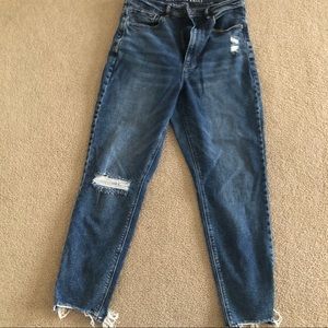 American eagle highest rise mom jeans stretch